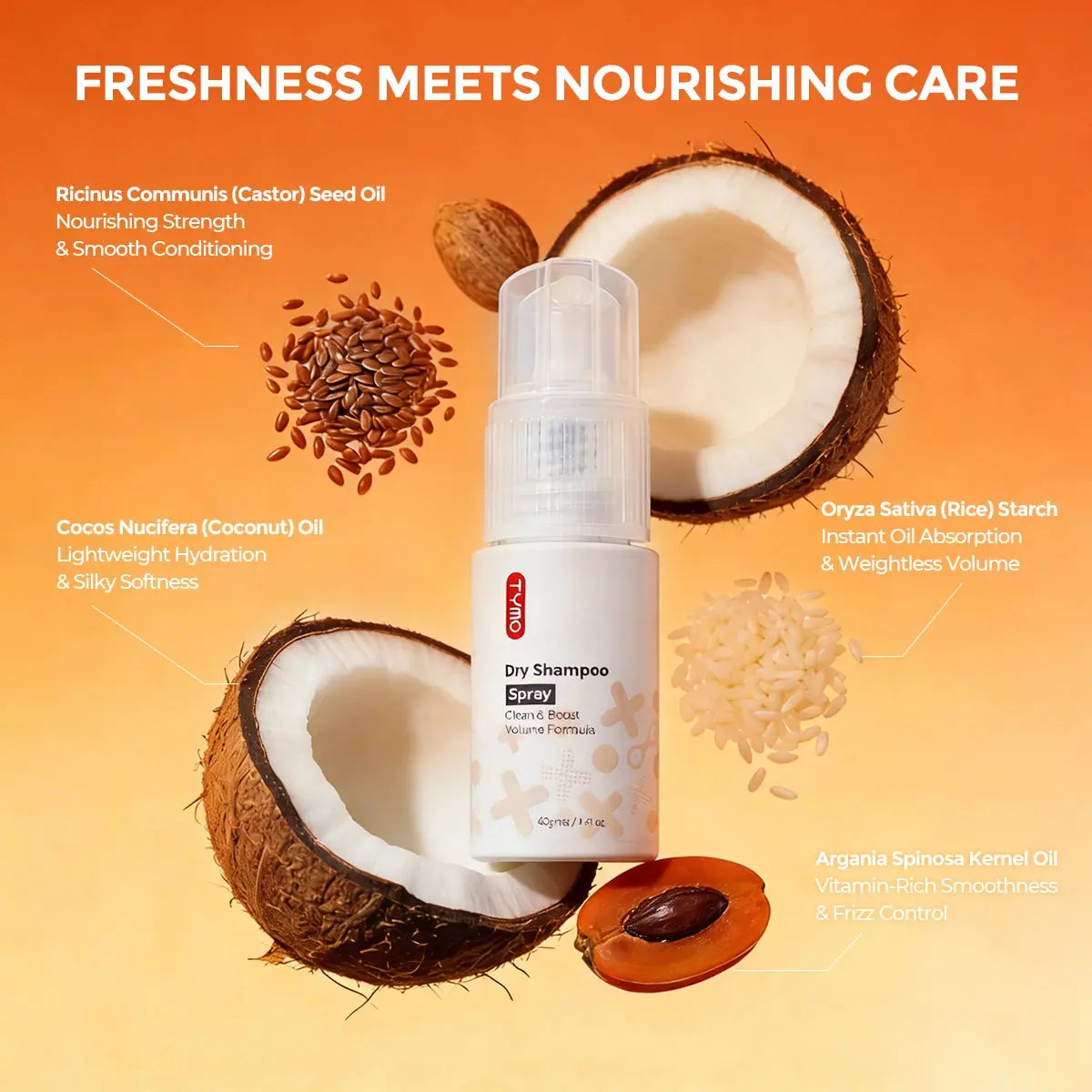 TYMO Volumizing Trockenshampoo-Puder