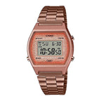 Casio Ladies Vintage Glitter Rose Gold Watch