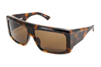Balenciaga Unisex Sunglasses Oversized Rectangle Havana