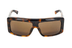 Balenciaga Unisex Sunglasses Oversized Rectangle Havana