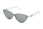 Balenciaga Women's Sunglasses Cat Eye Ruthenium Grey