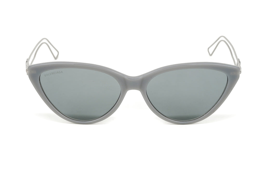 Balenciaga Women's Sunglasses Cat Eye Ruthenium Grey