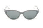 Balenciaga Women's Sunglasses Cat Eye Ruthenium Grey