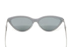 Balenciaga Women's Sunglasses Cat Eye Ruthenium Grey