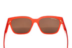 Balenciaga Women's Sunglasses Oversized Square Red