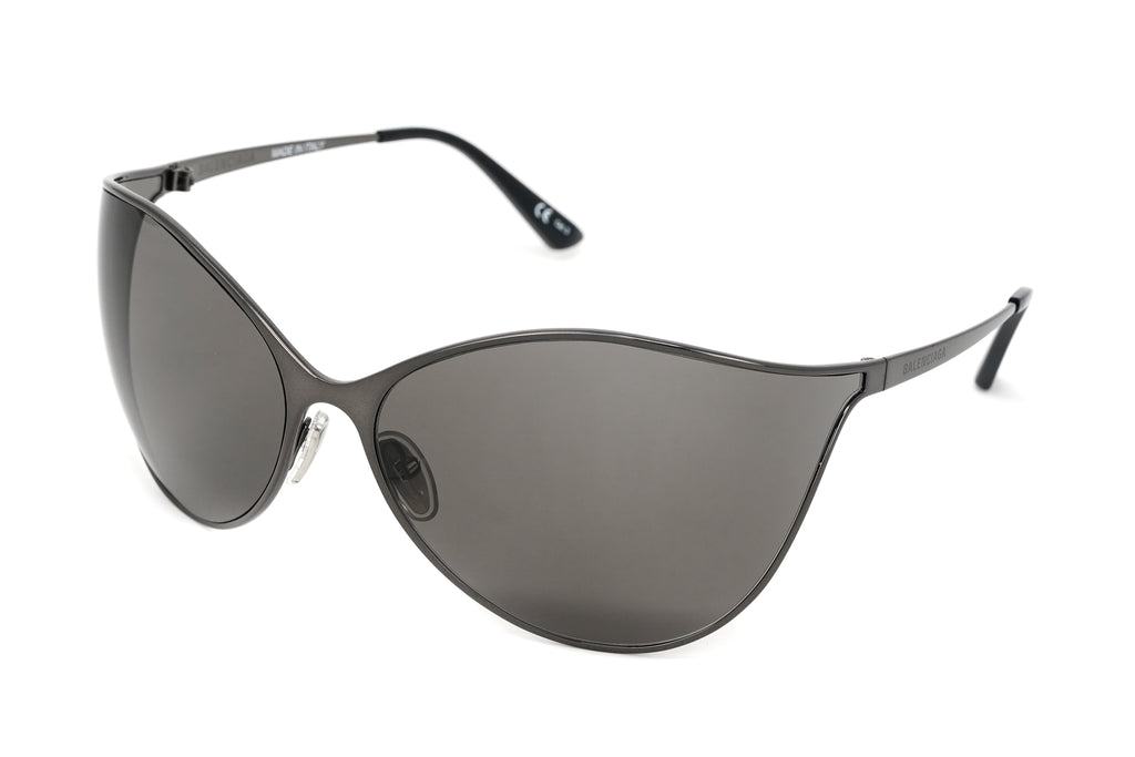 Balenciaga Women's Sunglasses Oversized Cat Eye Grey