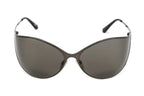 Balenciaga Women's Sunglasses Oversized Cat Eye Grey
