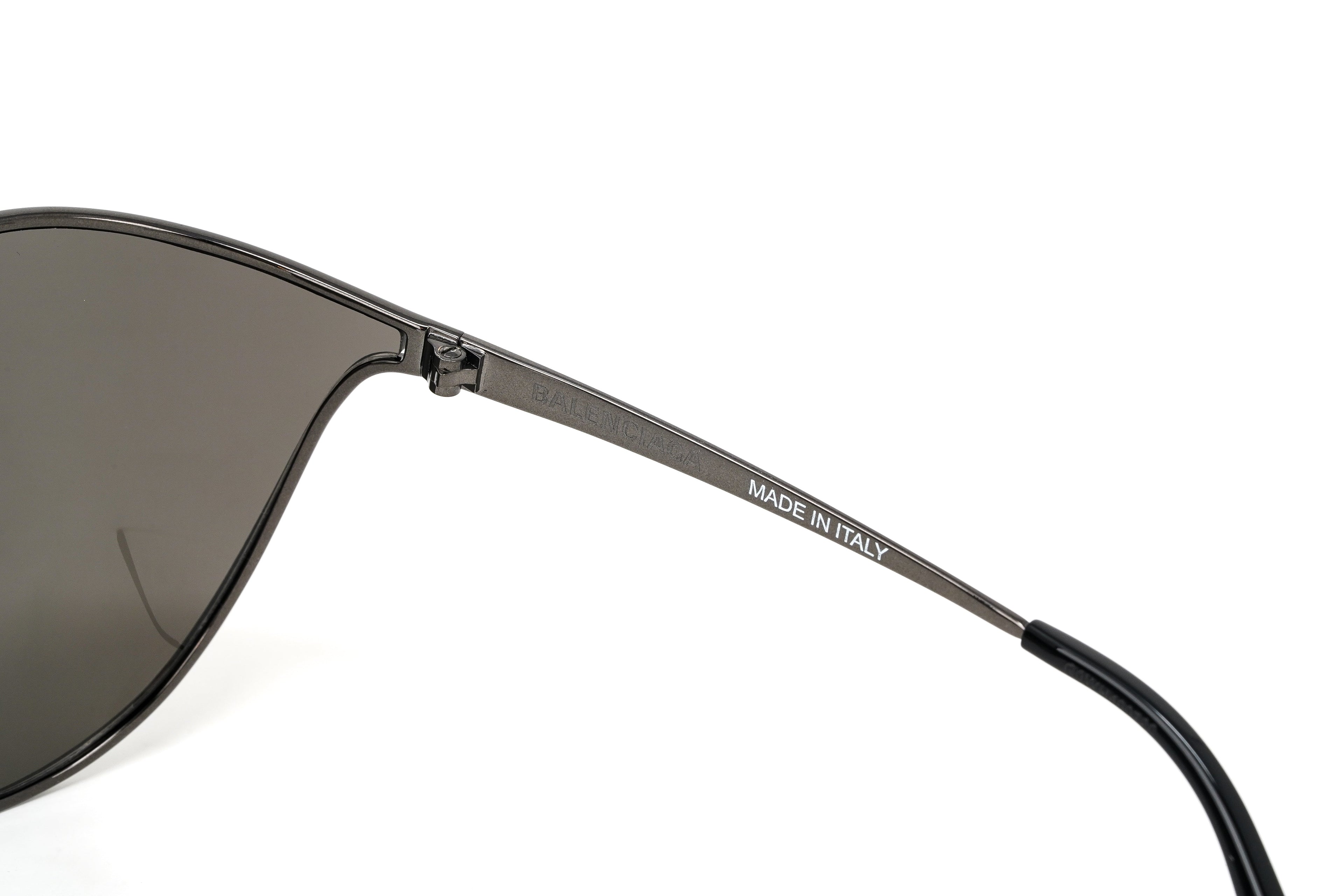 Balenciaga Women's Sunglasses Oversized Cat Eye Grey