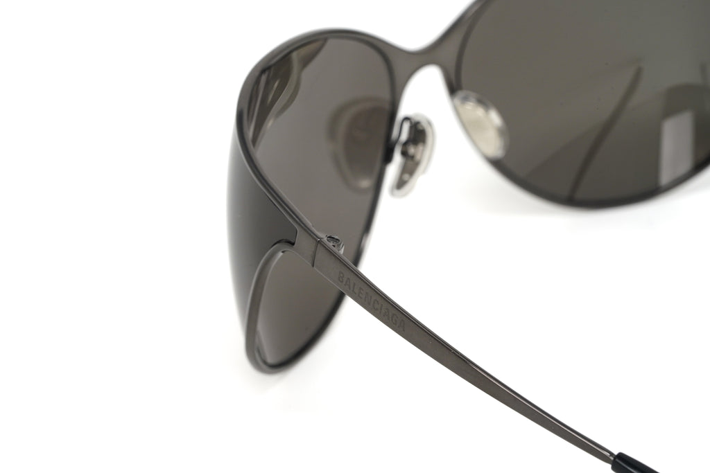Balenciaga Women's Sunglasses Oversized Cat Eye Grey