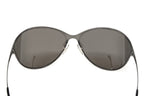 Balenciaga Women's Sunglasses Oversized Cat Eye Grey