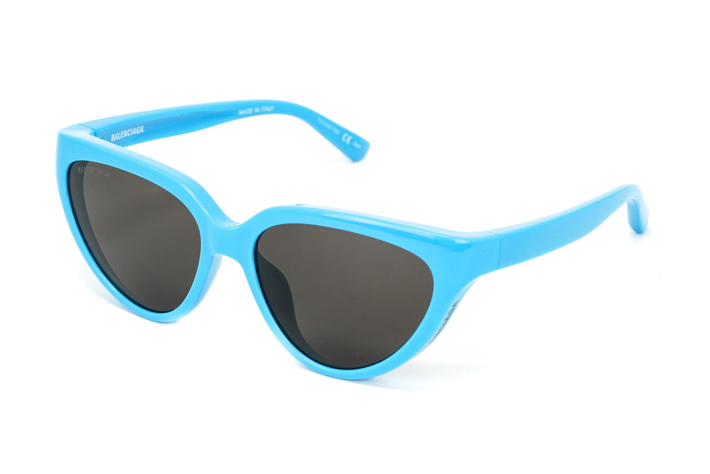 Balenciaga Women's Sunglasses Classic Cat Eye Light Blue