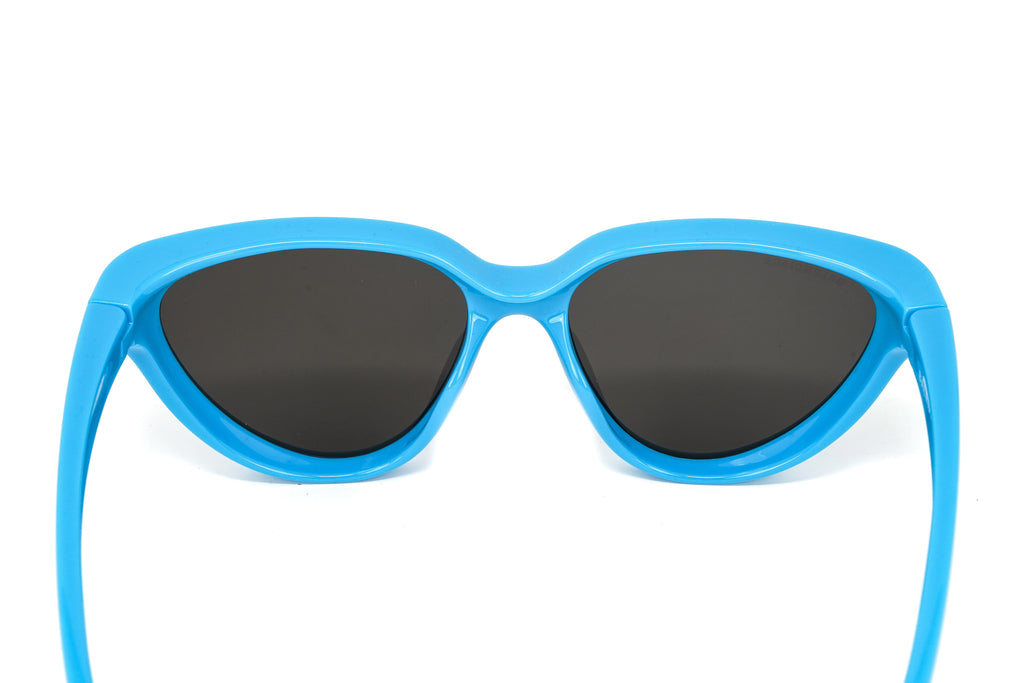 Balenciaga Women's Sunglasses Classic Cat Eye Light Blue