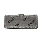 Balenciaga 'Hourglass Mini Crystal' Handbag