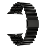 KUXIU Stainless Steel Ocean Band - Black