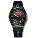 Bomberg Men's Watch BOLT-68 Neo Automatic Taipei Metropolis Black PVD