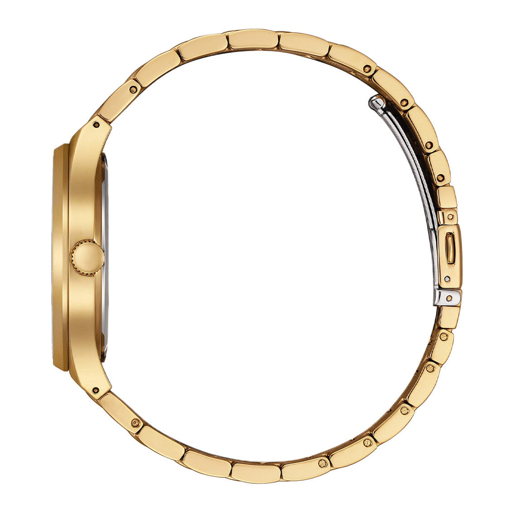 Citizen Eco-Drive Men's Watch 40mm Black Dial Gold Stainless Steel