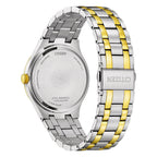 Citizen Men's Eco-Drive Watch 40mm Green Dial Two-Tone