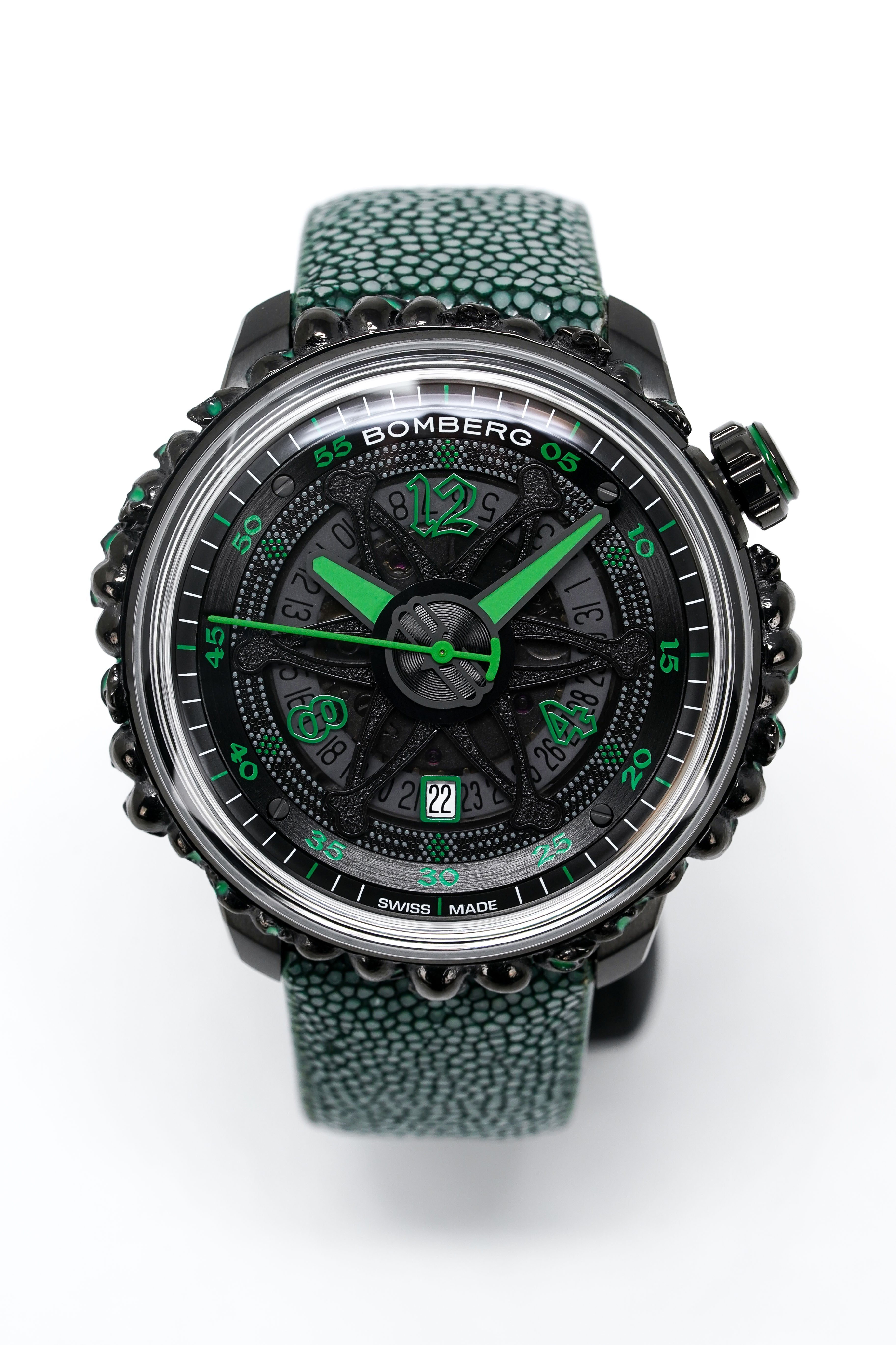 Bomberg Watch BB-01 Automatic Green Catacomb Limited Edition