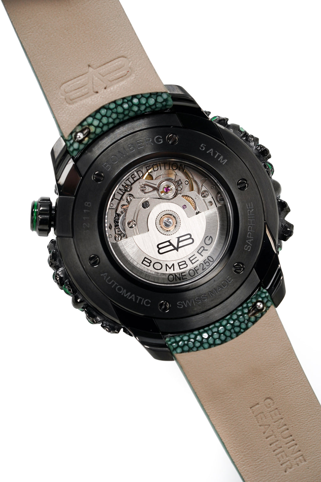 Bomberg Watch BB-01 Automatic Green Catacomb Limited Edition