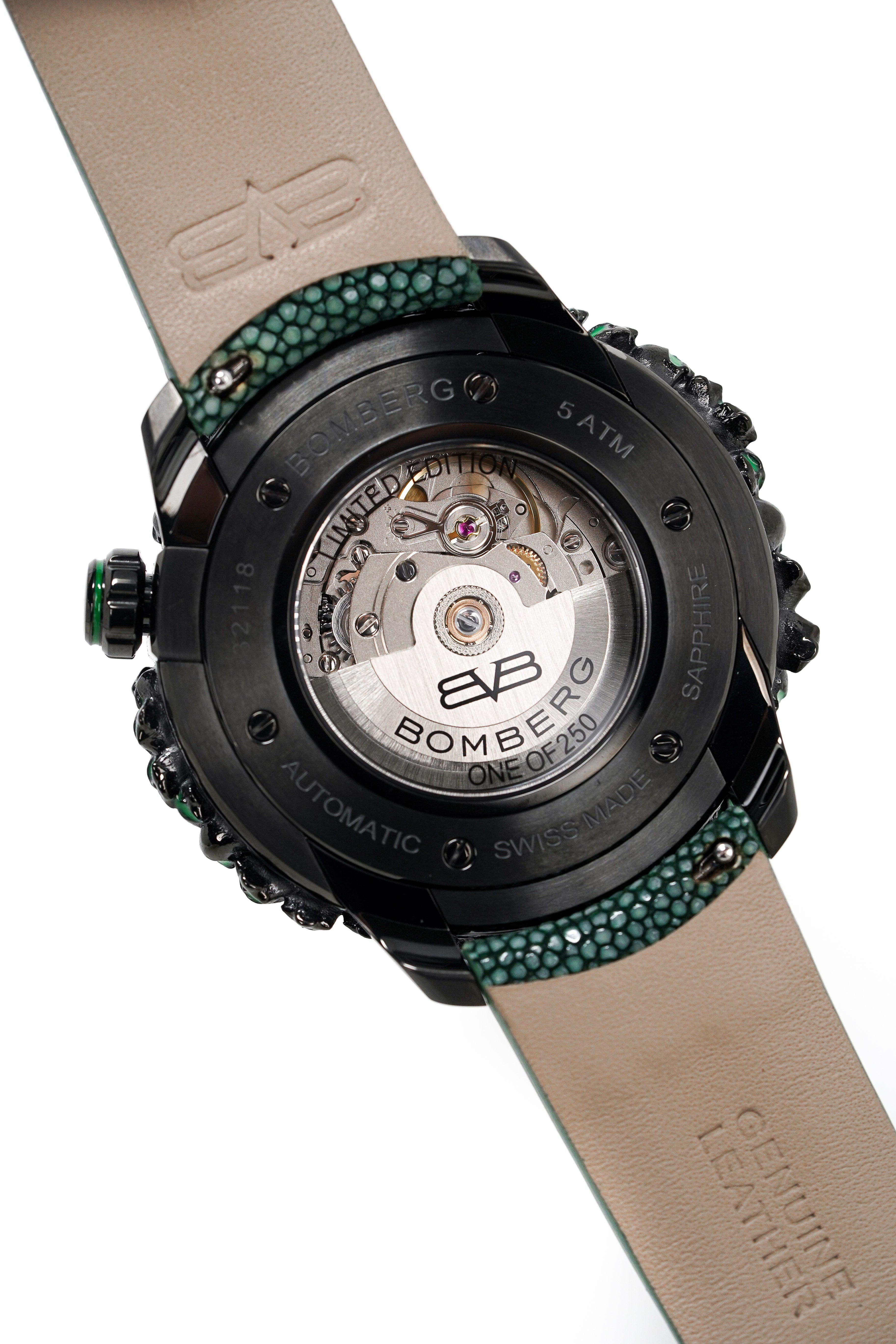 Bomberg Watch BB-01 Automatic Green Catacomb Limited Edition