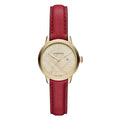 Burberry Ladies' Watch Classic Red Gold