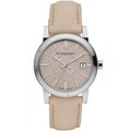 Burberry Ladies' Watch The City Check Neutral Silver