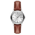 Burberry Ladies' Watch The City Check Silver Brown