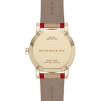 Burberry Ladies' Watch The City Check Gold Red
