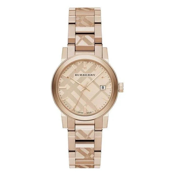 Burberry Ladies' Watch The City Check Silver