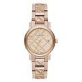 Burberry Ladies' Watch The City Check Silver