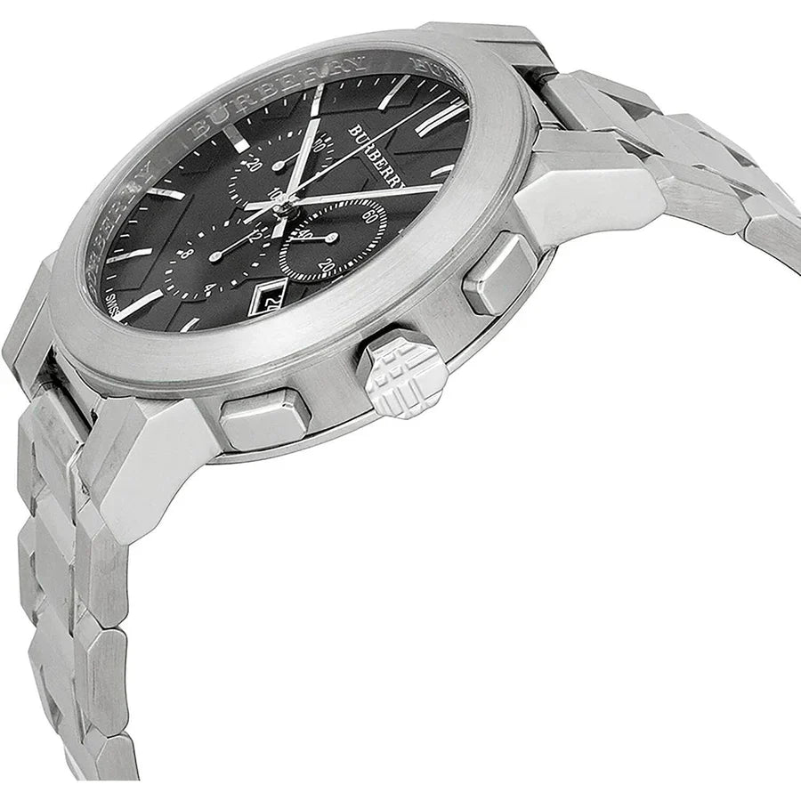 Burberry Men's Watch Chronograph The City 42mm Black