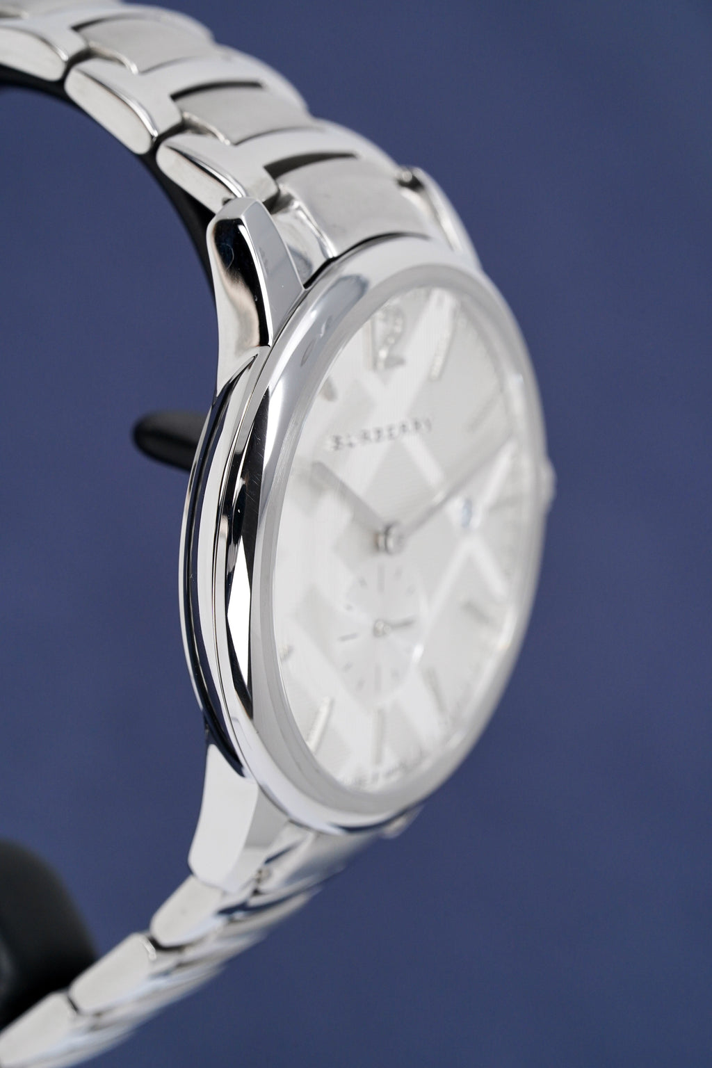Burberry Men's Watch The Classic 40mm White Silver