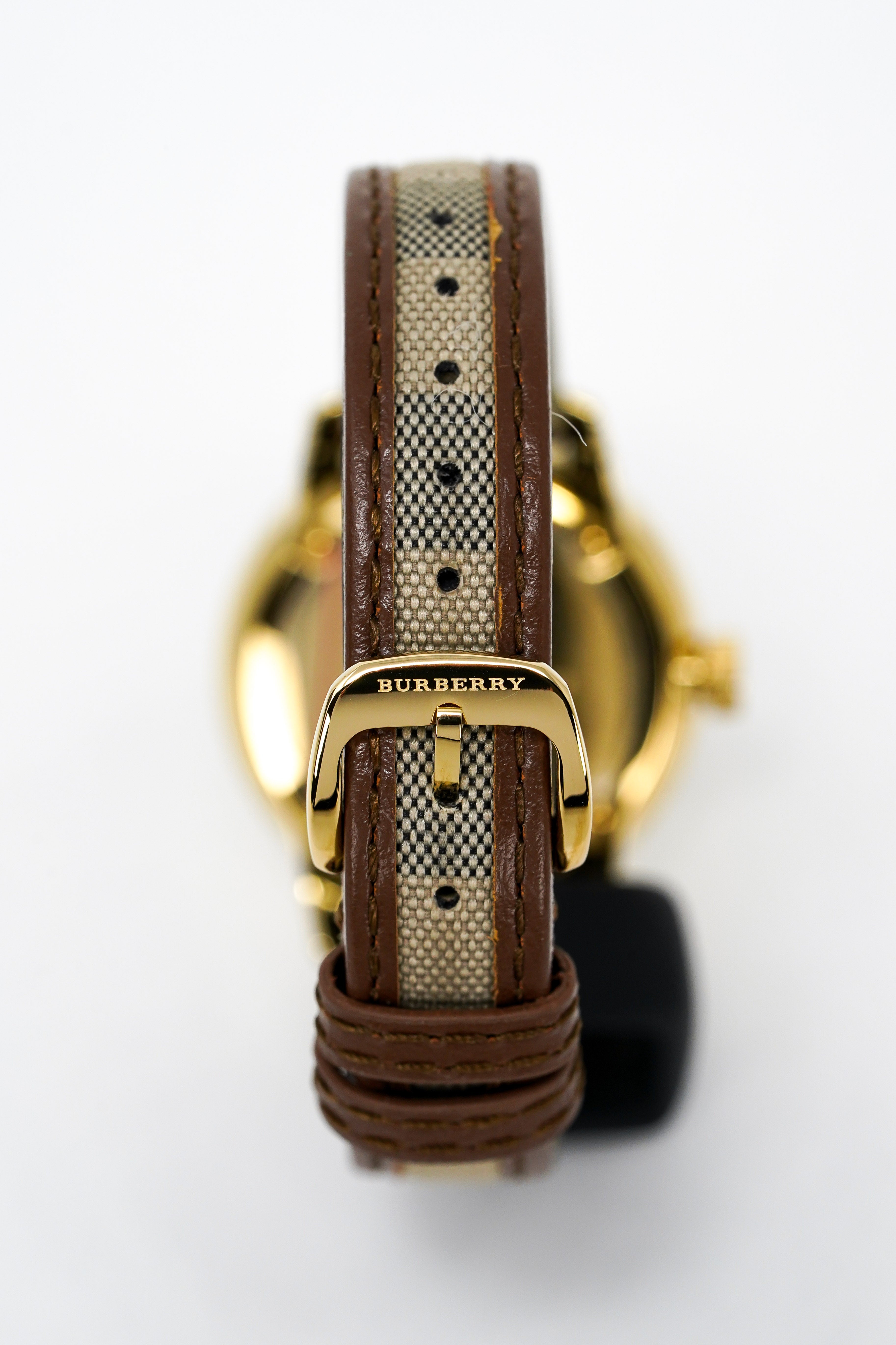 Burberry Ladies Watch The Classic 32mm Yellow Gold