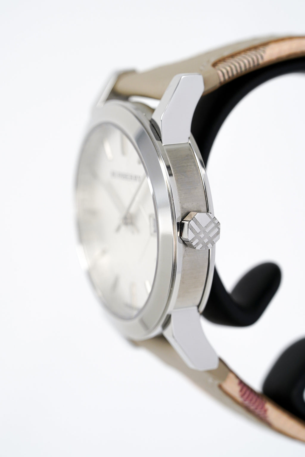 Burberry Ladies Watch The City Haymarket 34mm Check