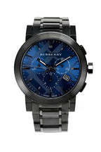Burberry Men's Watch Chronograph The City 42mm Gun Metal