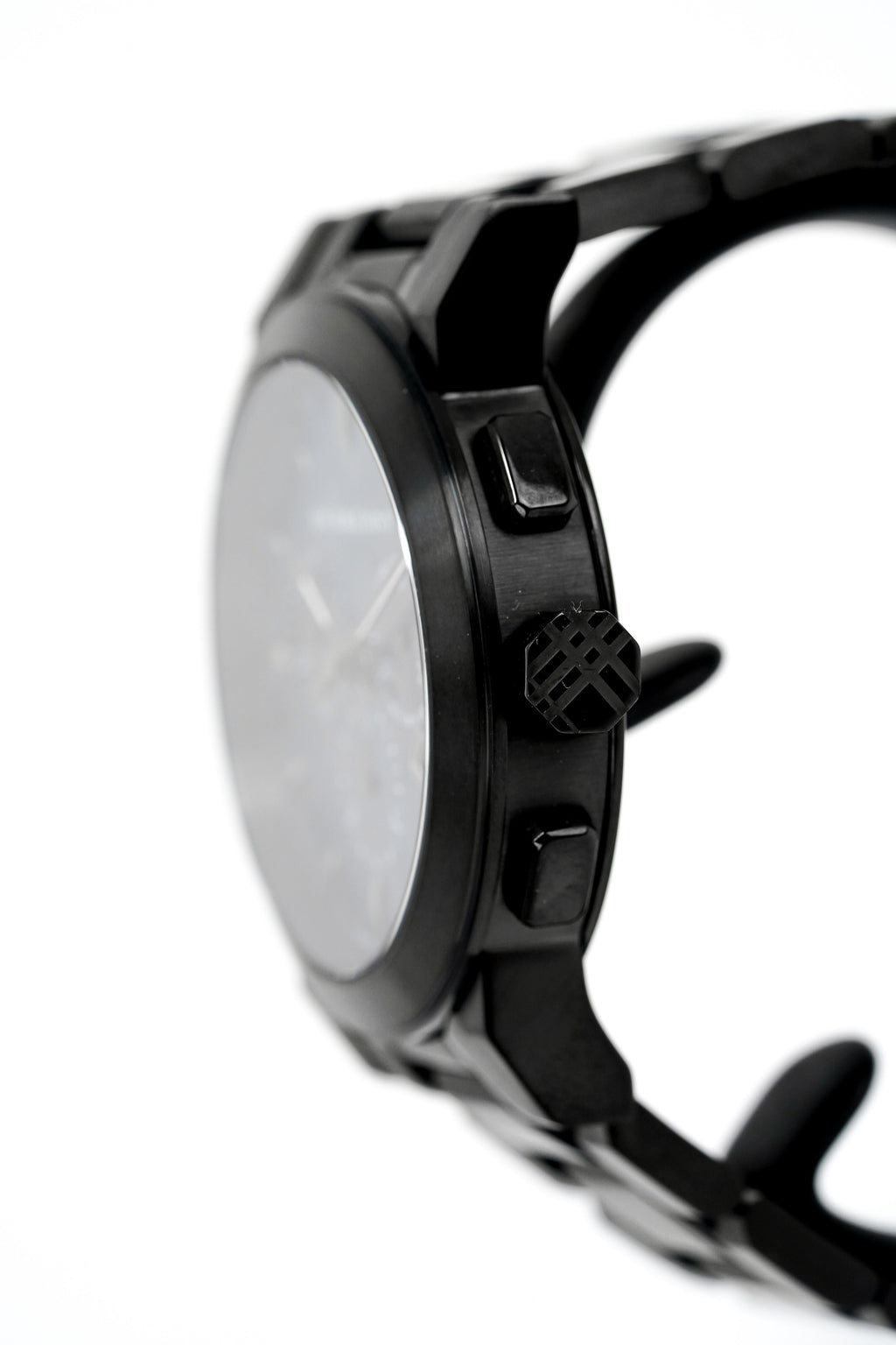 Burberry Men's Watch Chronograph The City 42mm Gun Metal