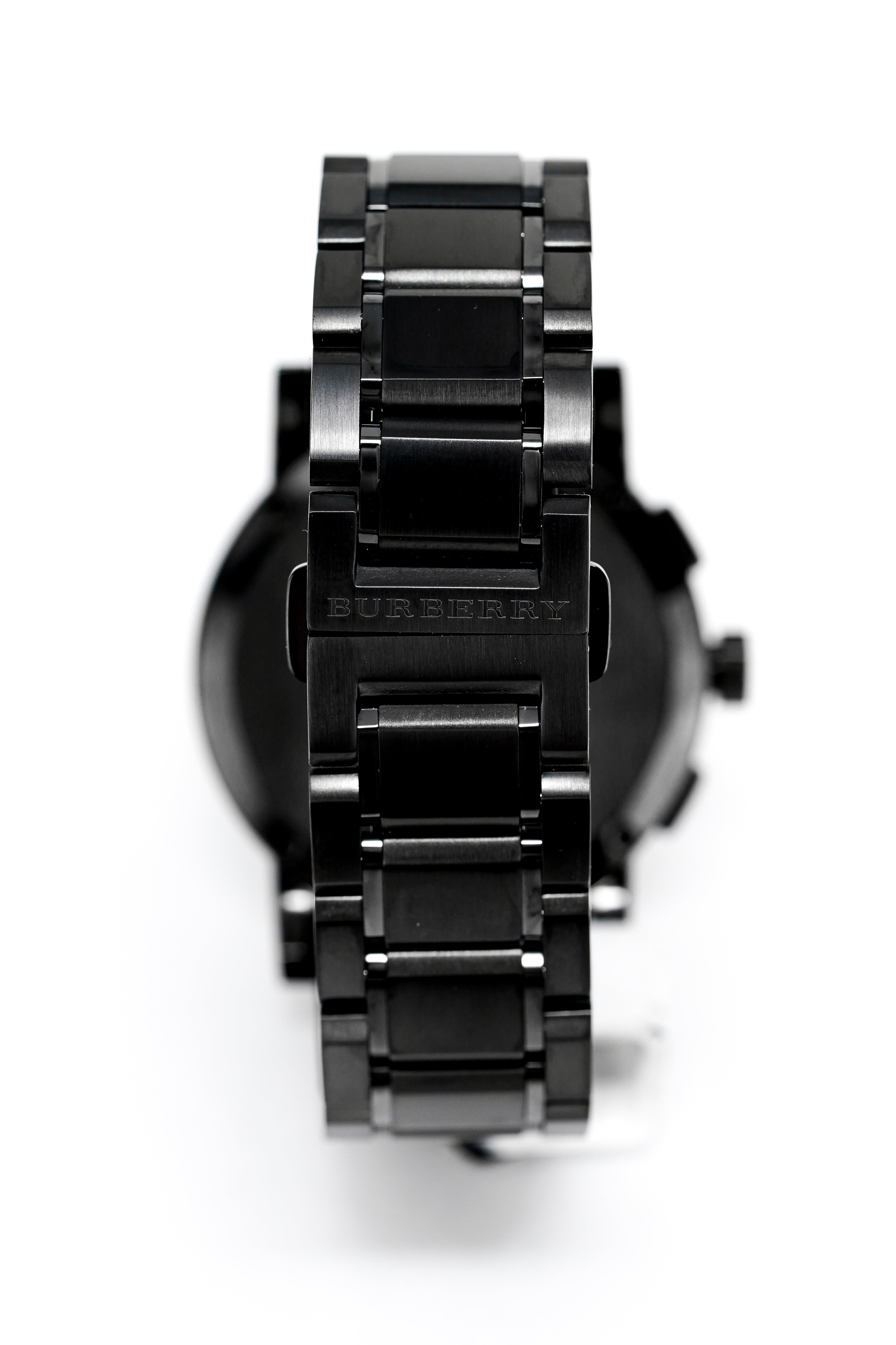 Burberry Men's Watch Chronograph The City 42mm Gun Metal