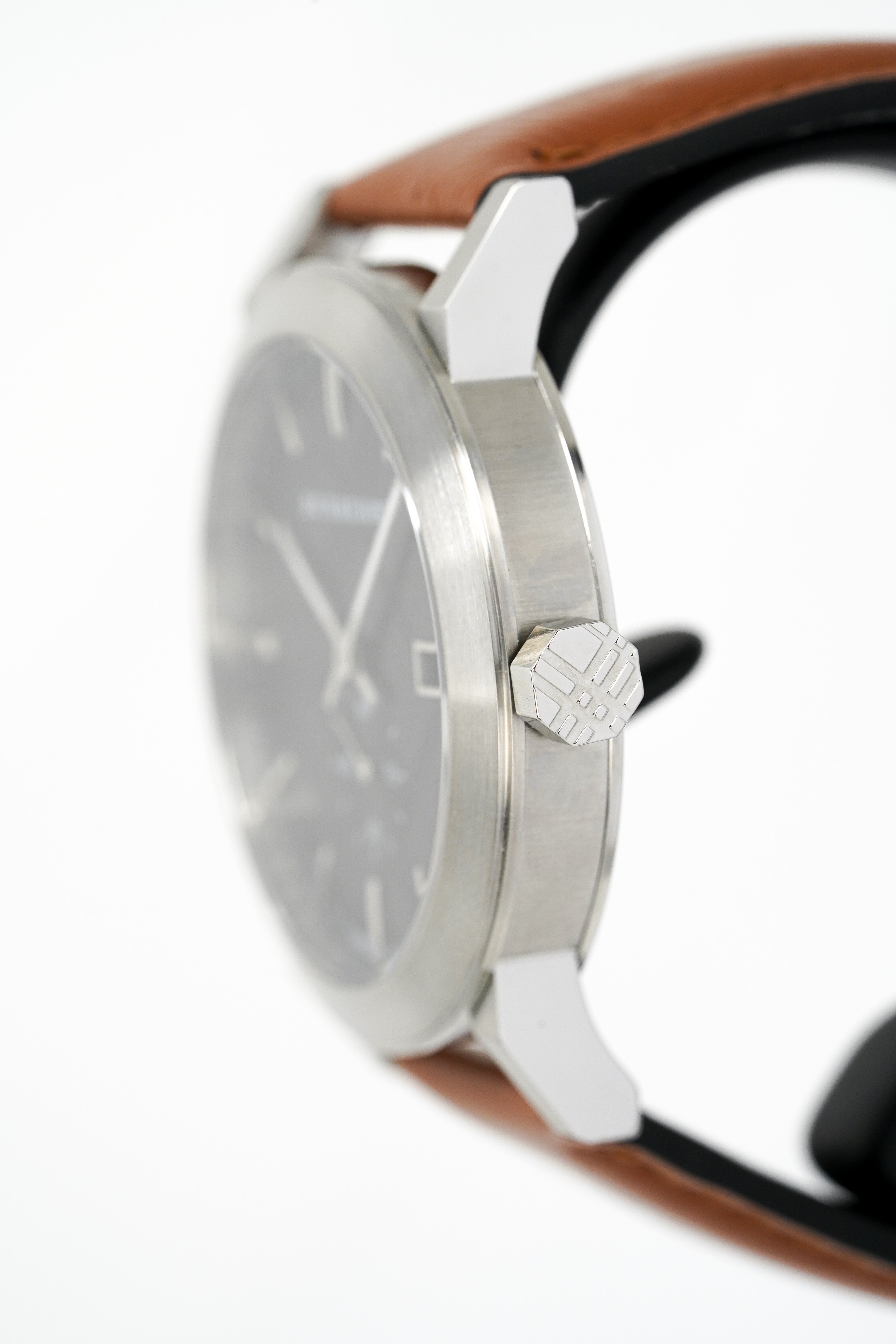 Burberry Men's Watch The City 42mm Black Brown
