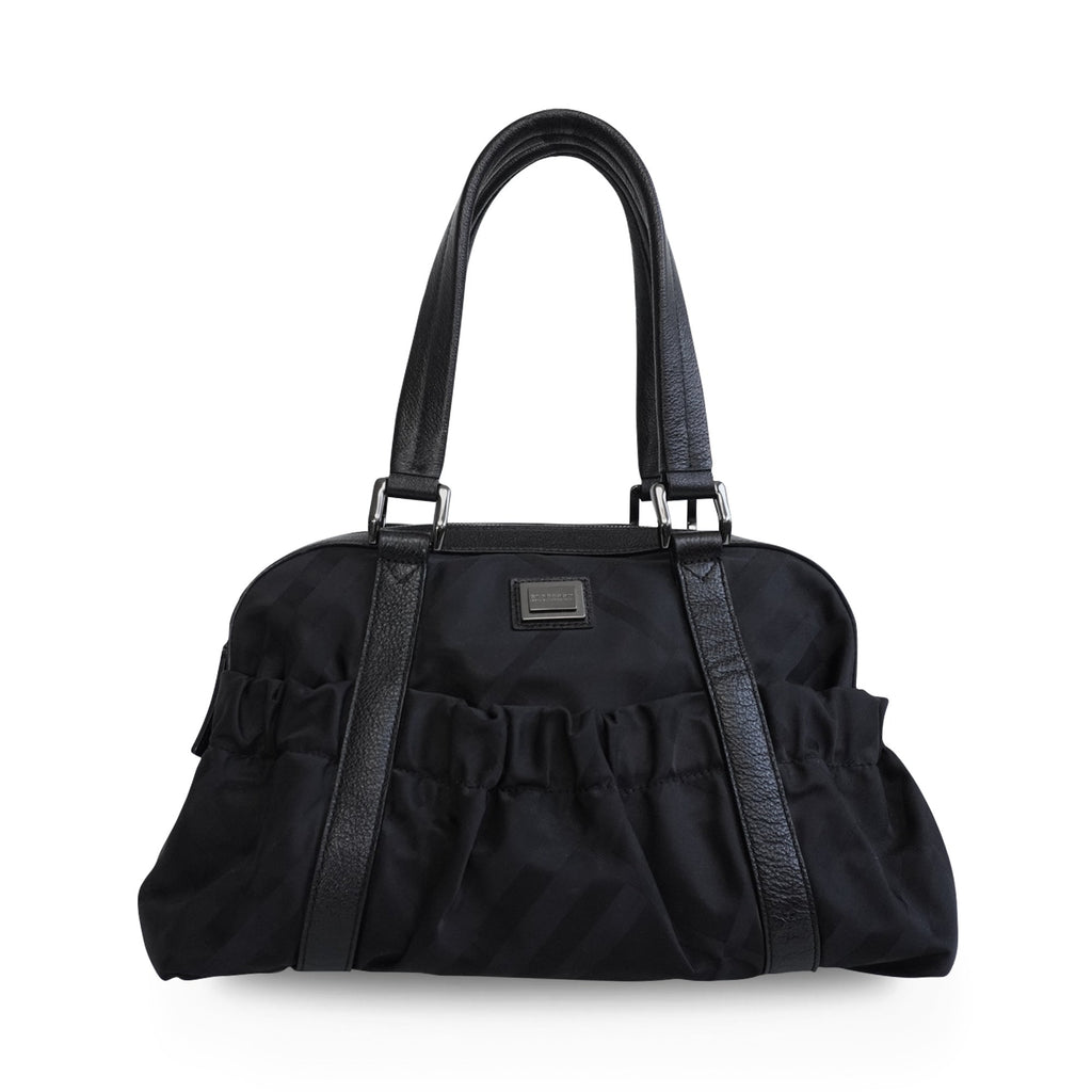 Burberry 'Black Johnstone' Bowling Bag