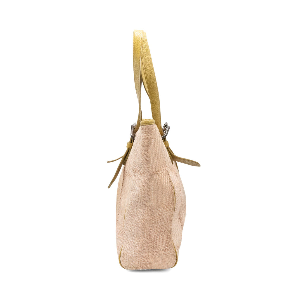 Burberry Woven Tote Bag