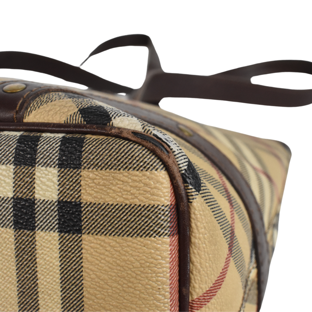 Burberry 'Haymarket Check' Tote Bag