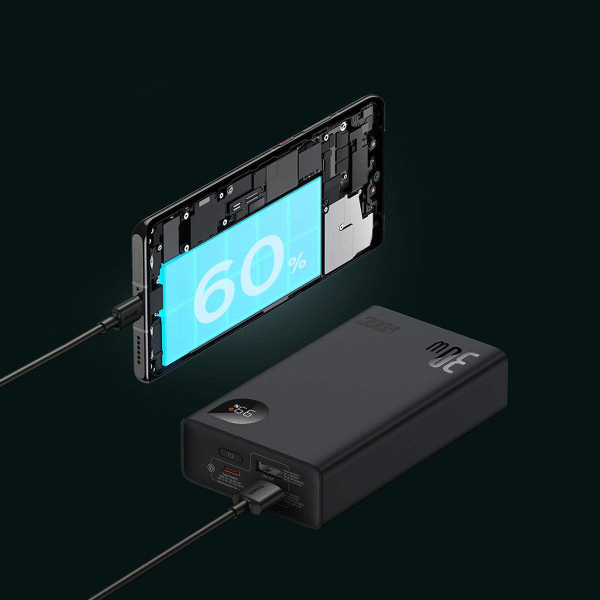 Baseus Adaman2 Power Bank 30W 20000mAh VOOC