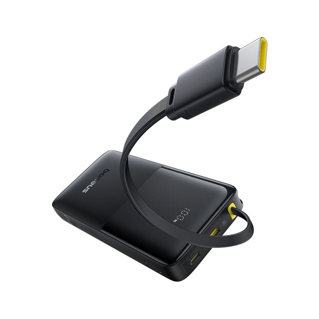 Baseus Bipow 2 Power Bank With Built-in USB-C Cable 10000mah 20W