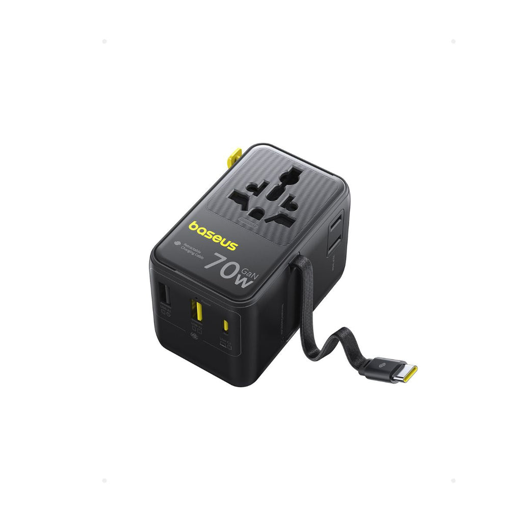 Baseus EnerCore CG11 Universal Travel Adapter 2AC+2U+2C 70W