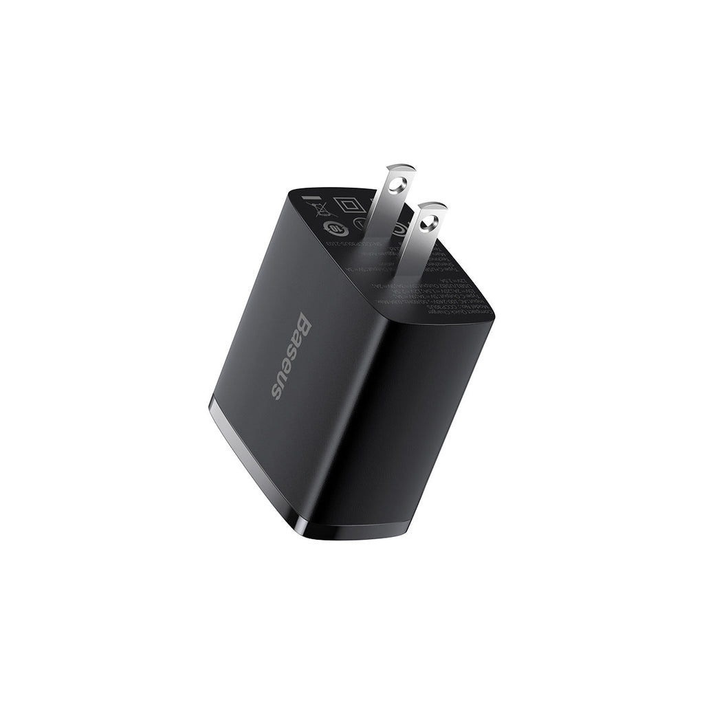 Baseus Compact 3 ports Fast Charger 30W