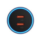 Baseus Dual USB-C Car Charger 60W