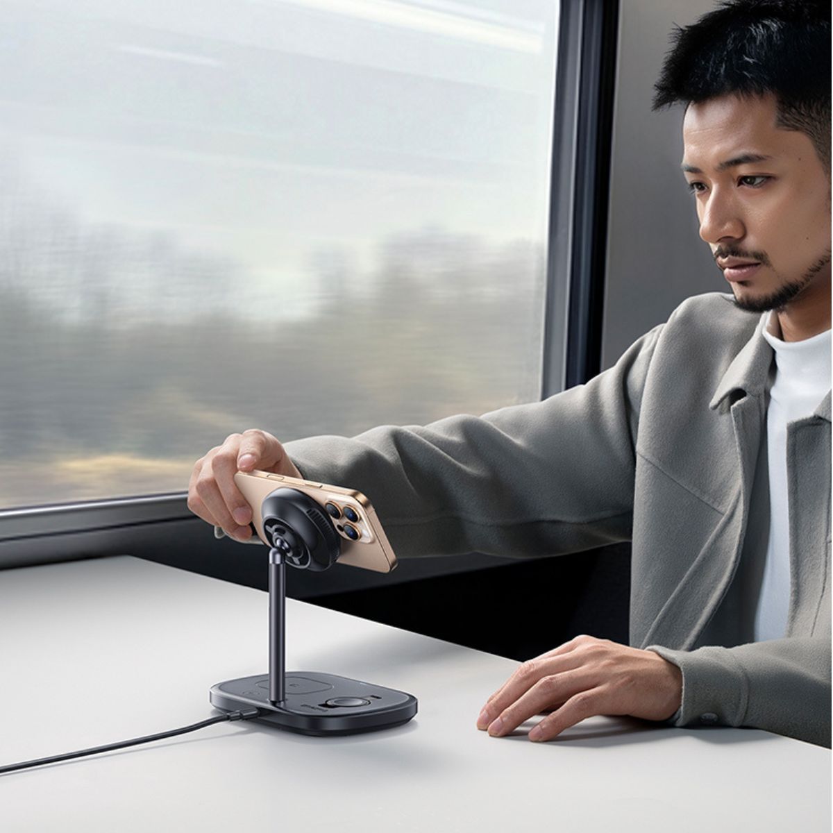 Baseus EnerFill FS41 3-in-1 Wireless Charging Stand