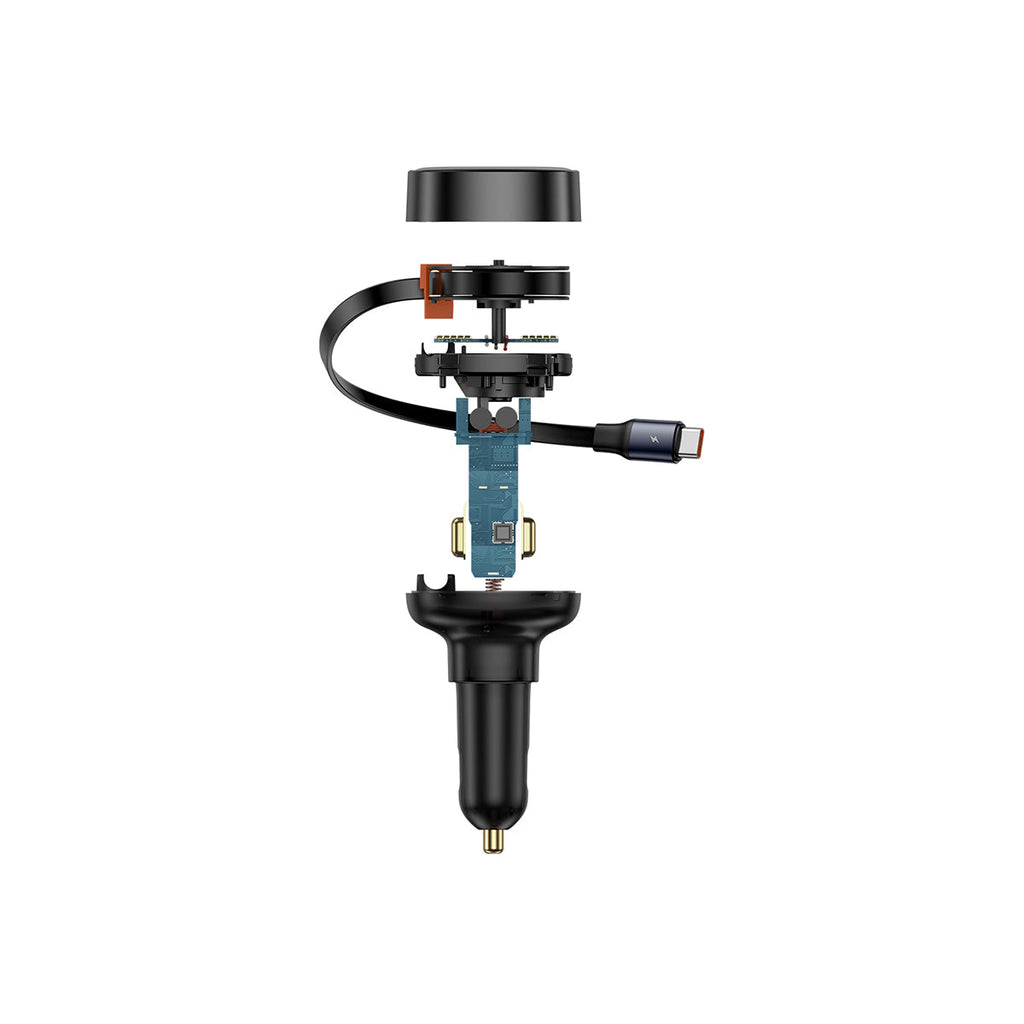 Baseus Enjoyment Pro Retractable USB-C Car Charger 60W