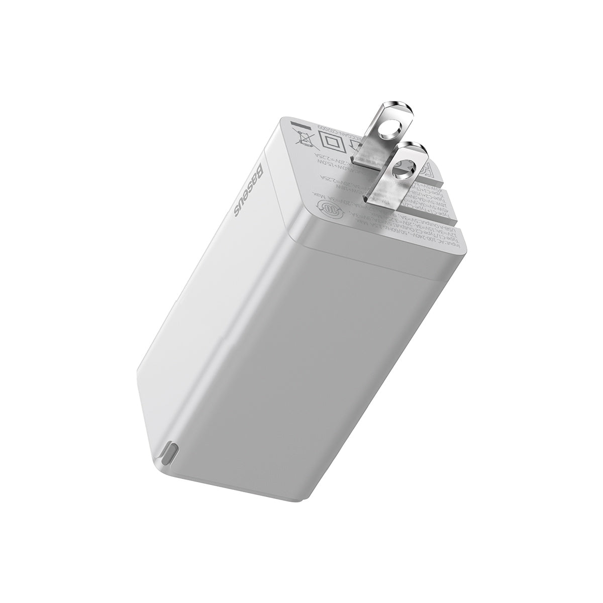 Baseus GaN2 3 Ports Fast Charger 65W