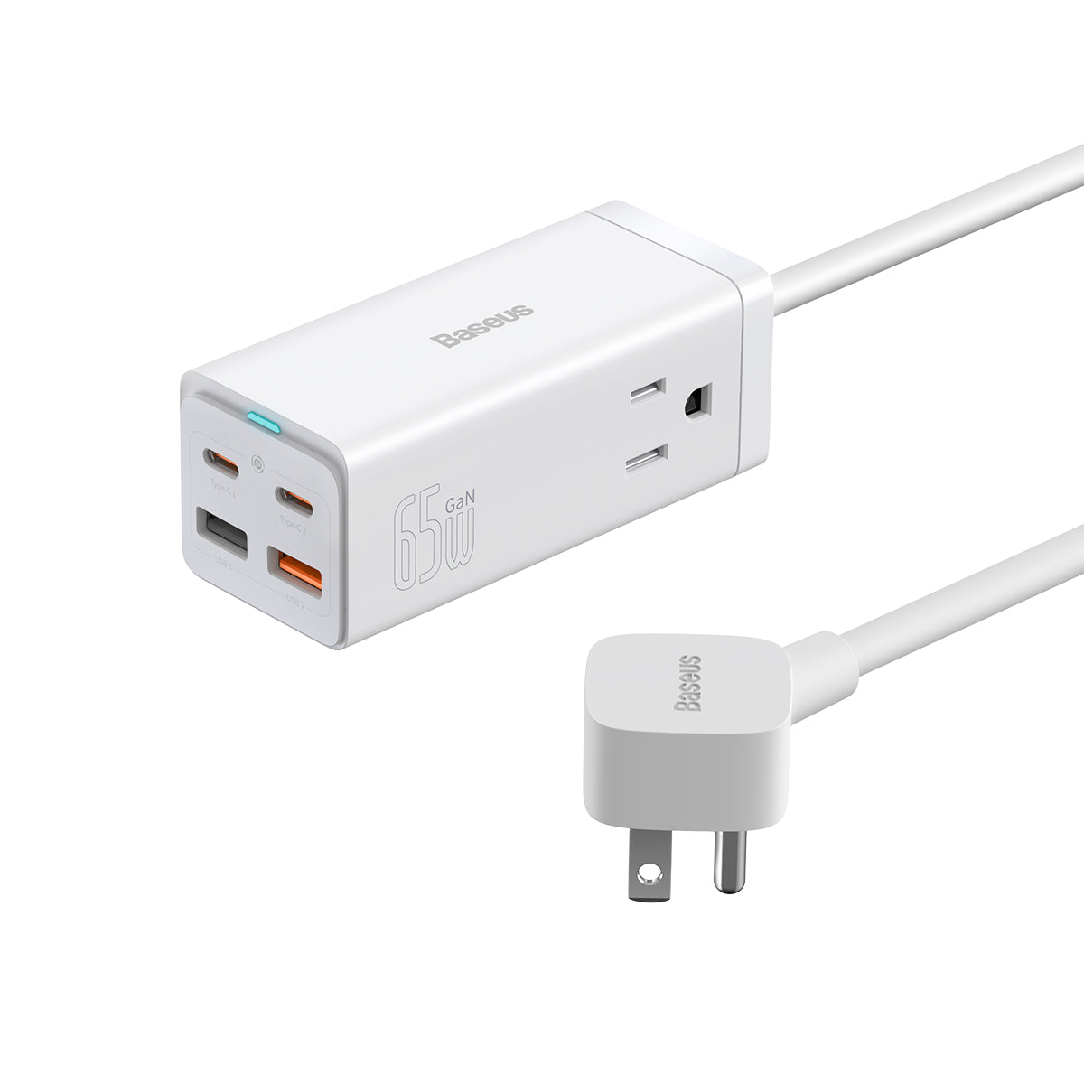 Baseus GaN3 Pro 6 Ports Power Strip 65W